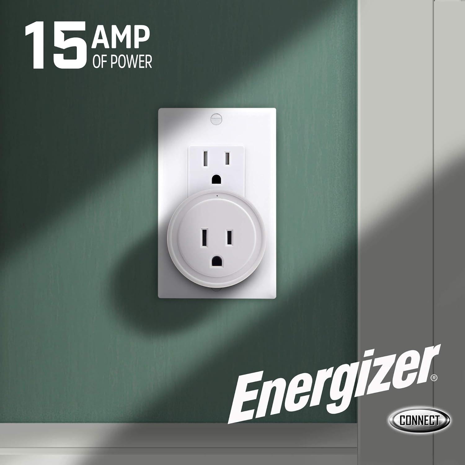 Enchufe Inteligente Energizer Connect WiFi 15W Control Voz