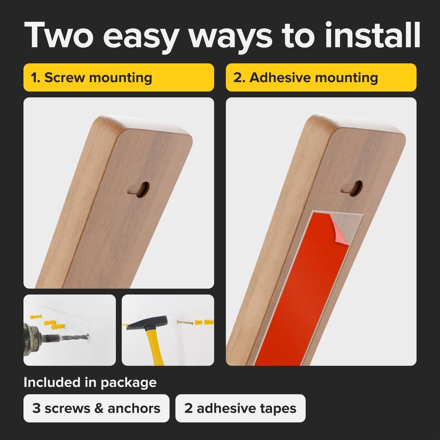 Tira Magnética para Cuchillos X-bet 40.64 cm Madera de Haya