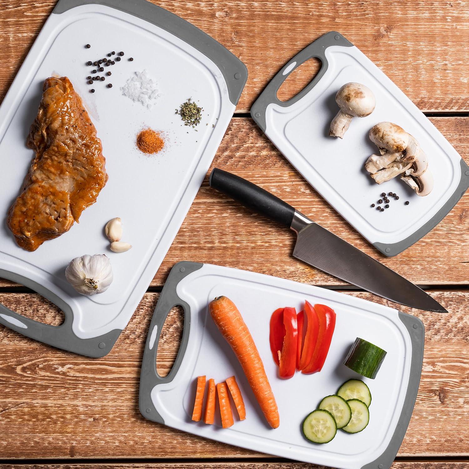 Set de 3 Tablas de Cortar Tribal Cooking Antideslizantes