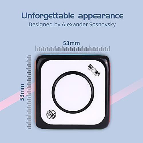 Cubo Mágico QY Toys O2 Spinner 1x1 Negro 99g