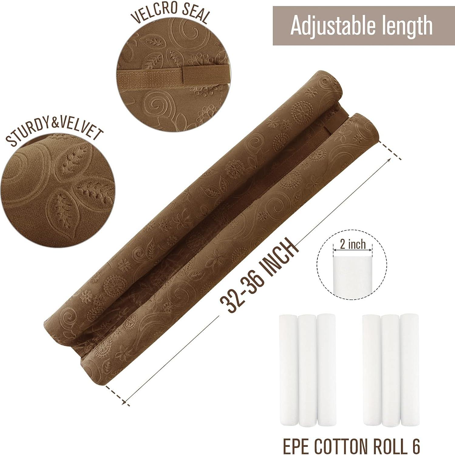 Tapón de Corrientes Tormays 91.44 cm Terciopelo Ajustable