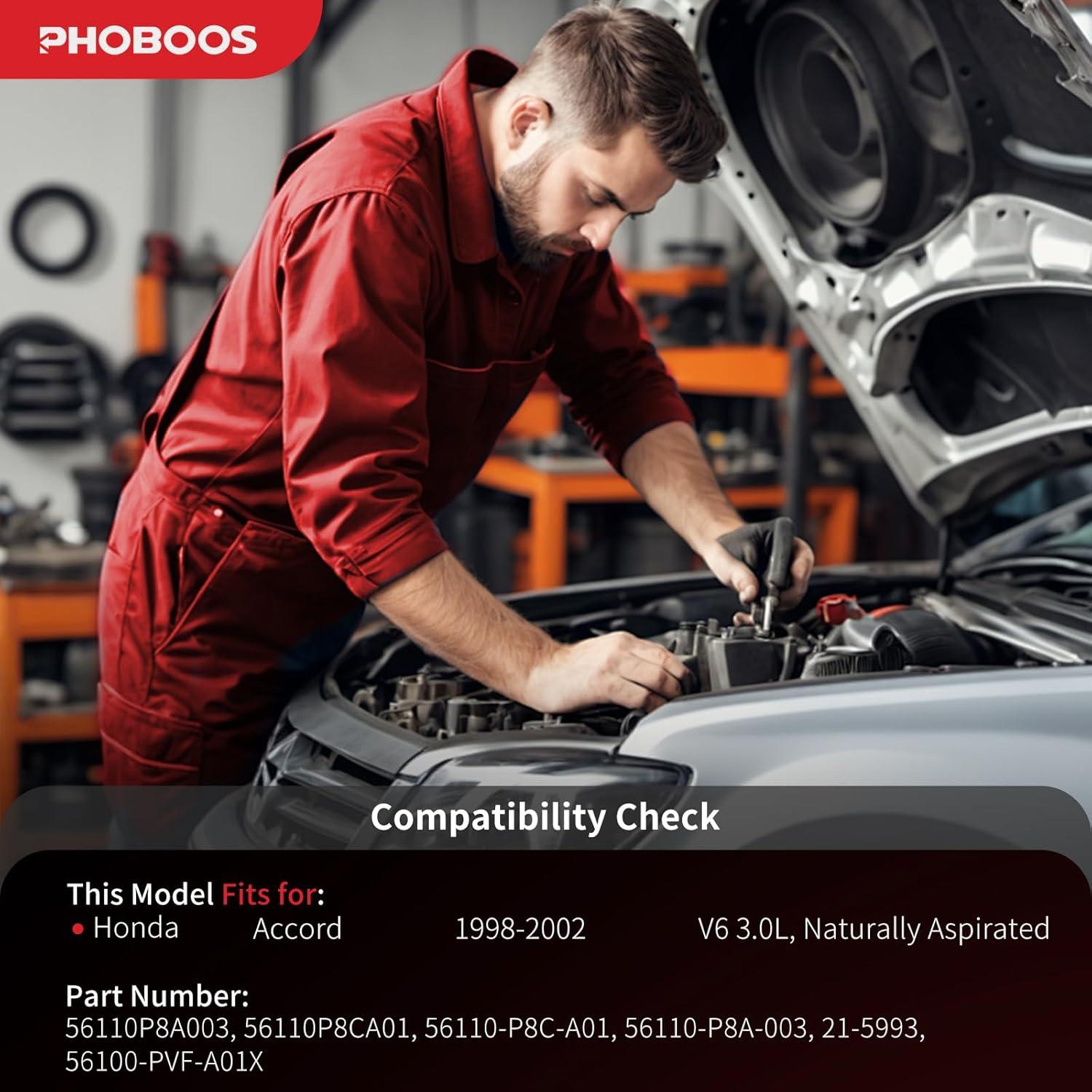 Bomba de dirección asistida PHOBOOS para Honda Accord 1998-2002