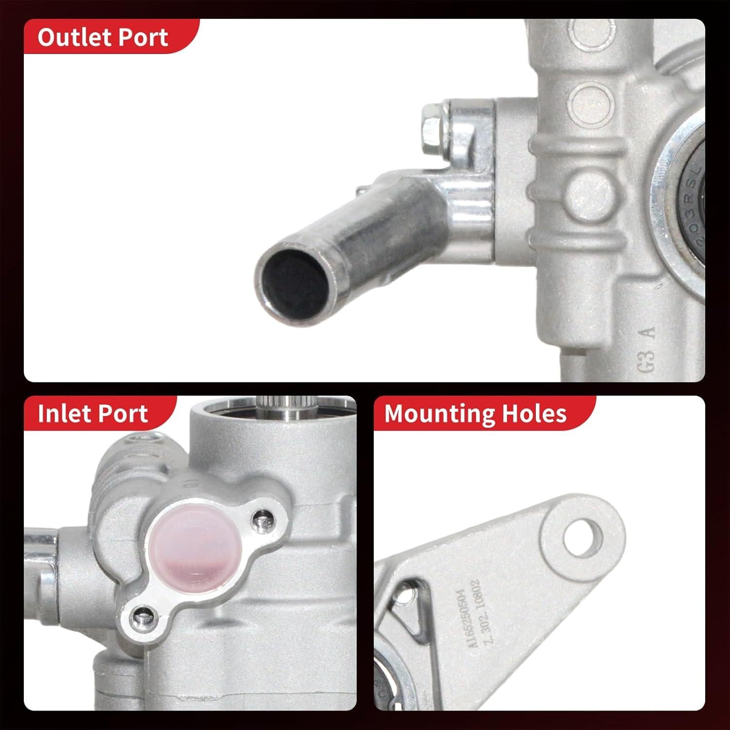 Bomba de dirección asistida PHOBOOS para Honda Accord 1998-2002