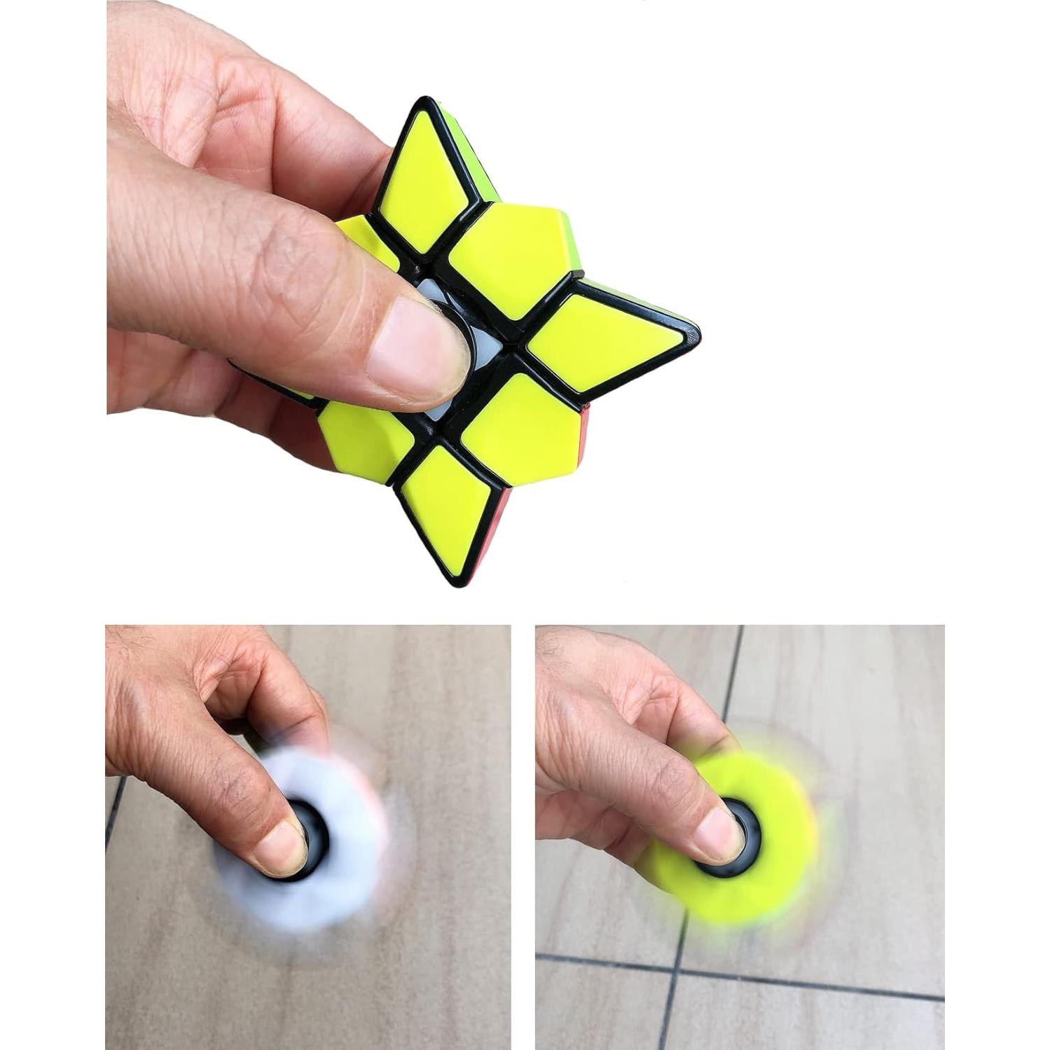 Cubo Giratorio Antiestrés TANCH 1x3x3 para Niños y Adultos