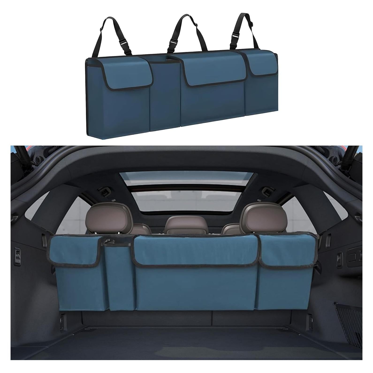 Organizador de Maletero de Coche Tioollev Impermeable 97x32cm