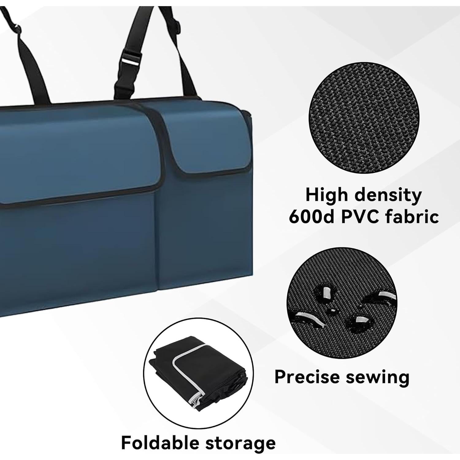 Organizador de Maletero de Coche Tioollev Impermeable 97x32cm