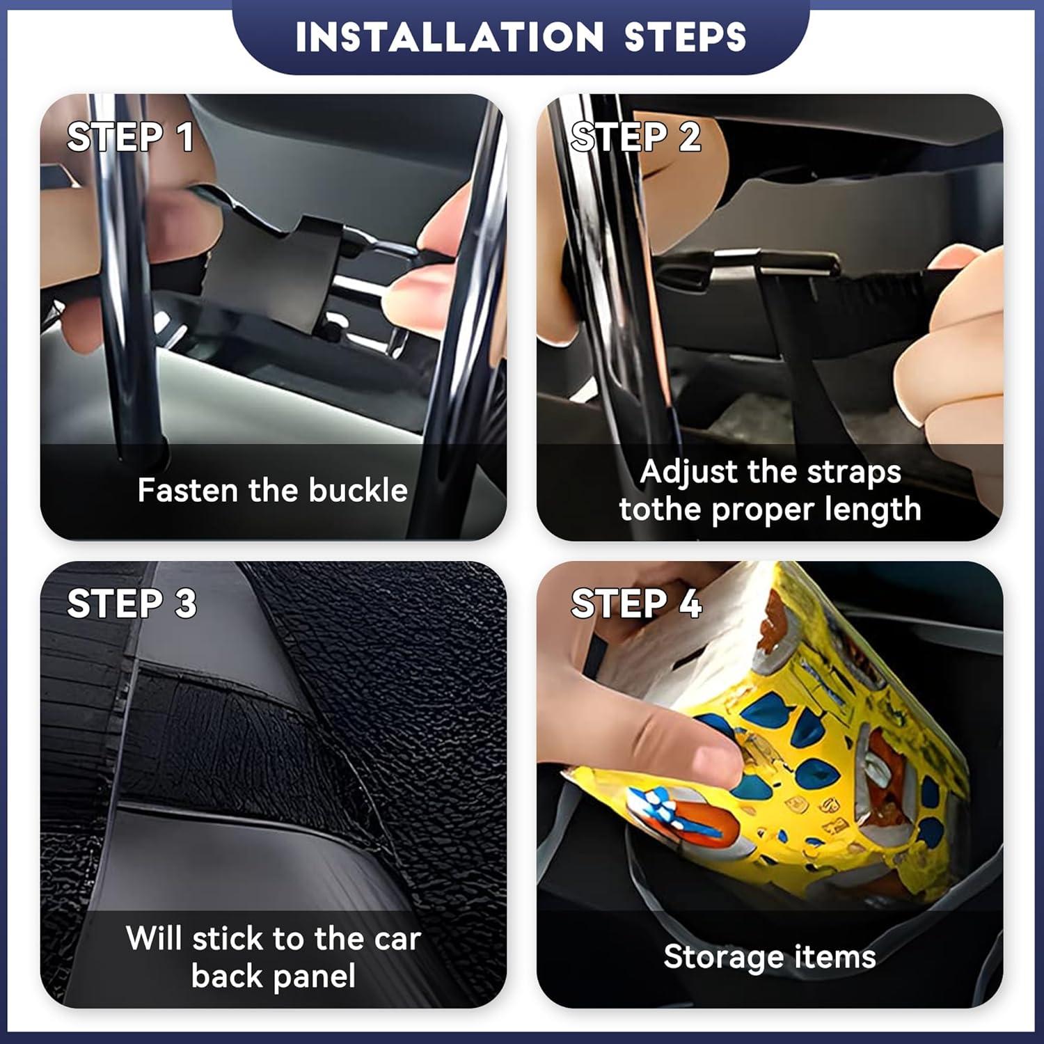 Organizador de Maletero de Coche Tioollev Impermeable 97x32cm