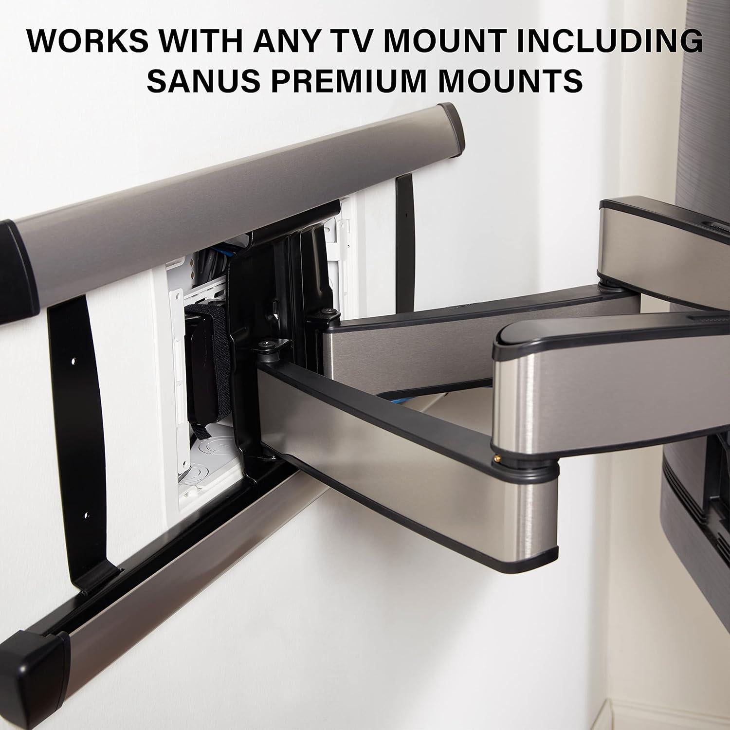 Caja Empotrada On-Q 9" Blanca para TV y Multimedia