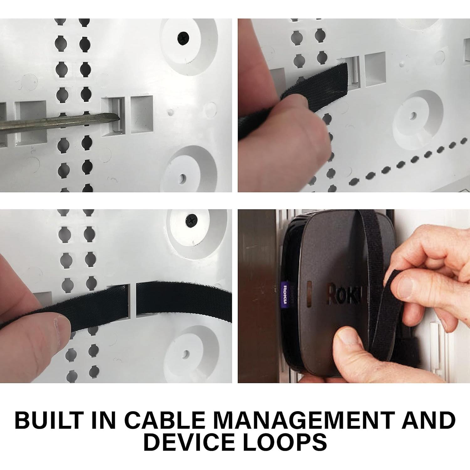 Caja Empotrada On-Q 9" Blanca para TV y Multimedia
