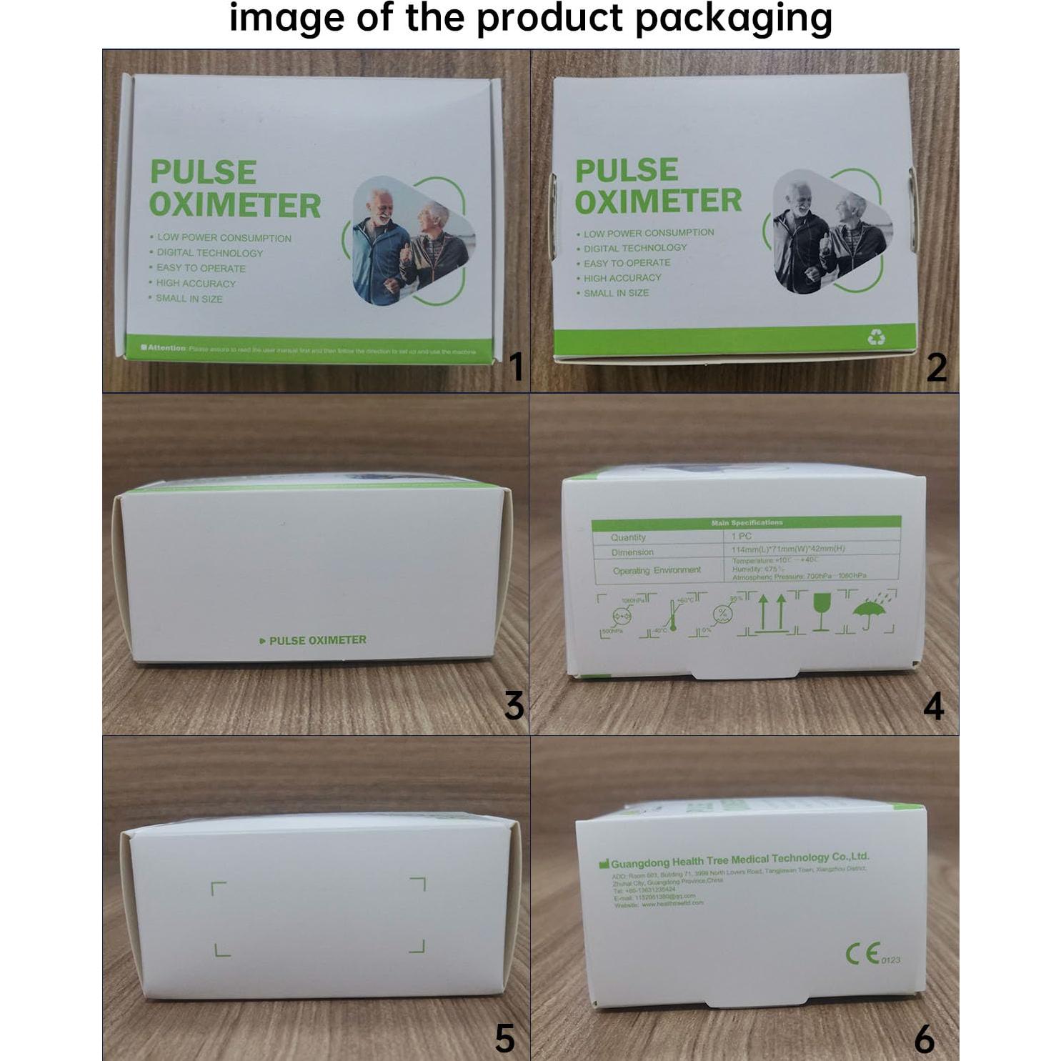 Oxímetro de Pulso Bluetooth HOLFENRY - Medición SpO2 y Tasa de Pulso