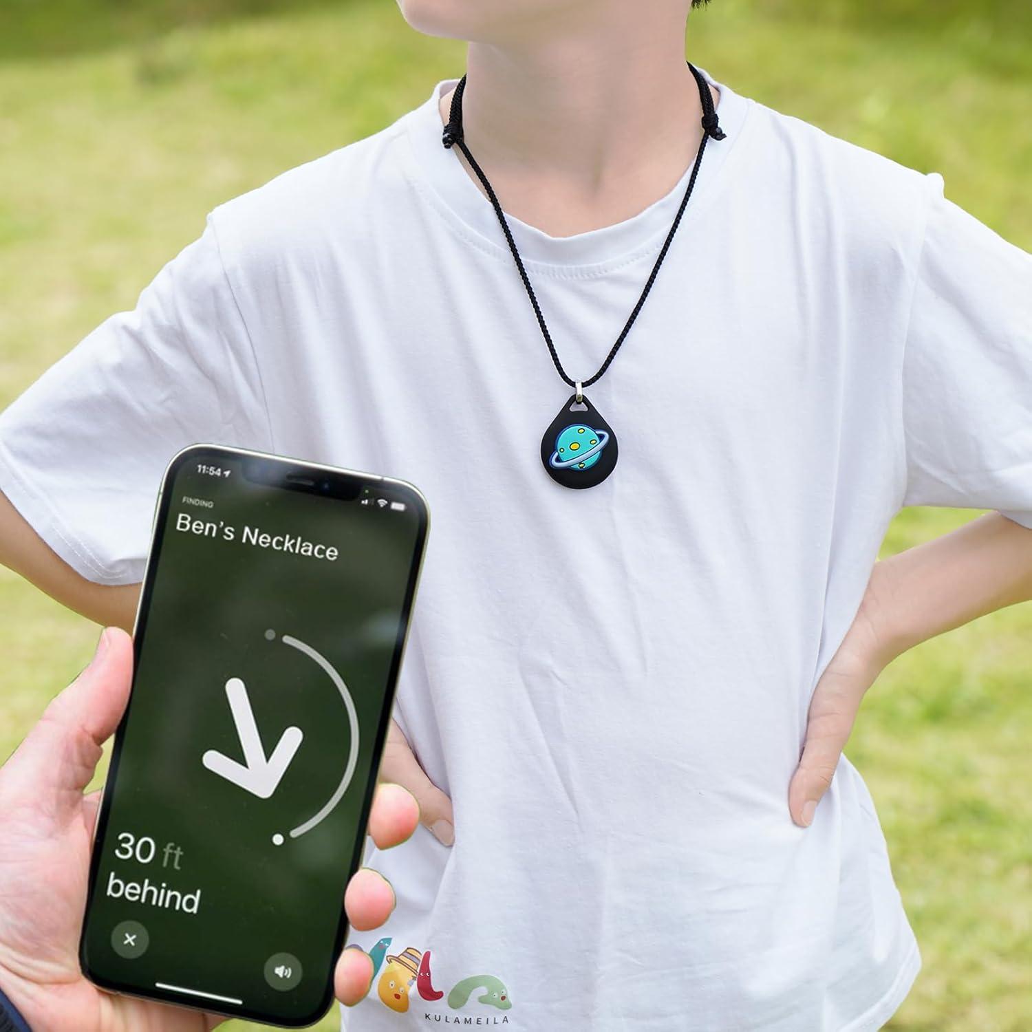 Soporte de Collar para Airtag XEEWEN - 2 Piezas Niños