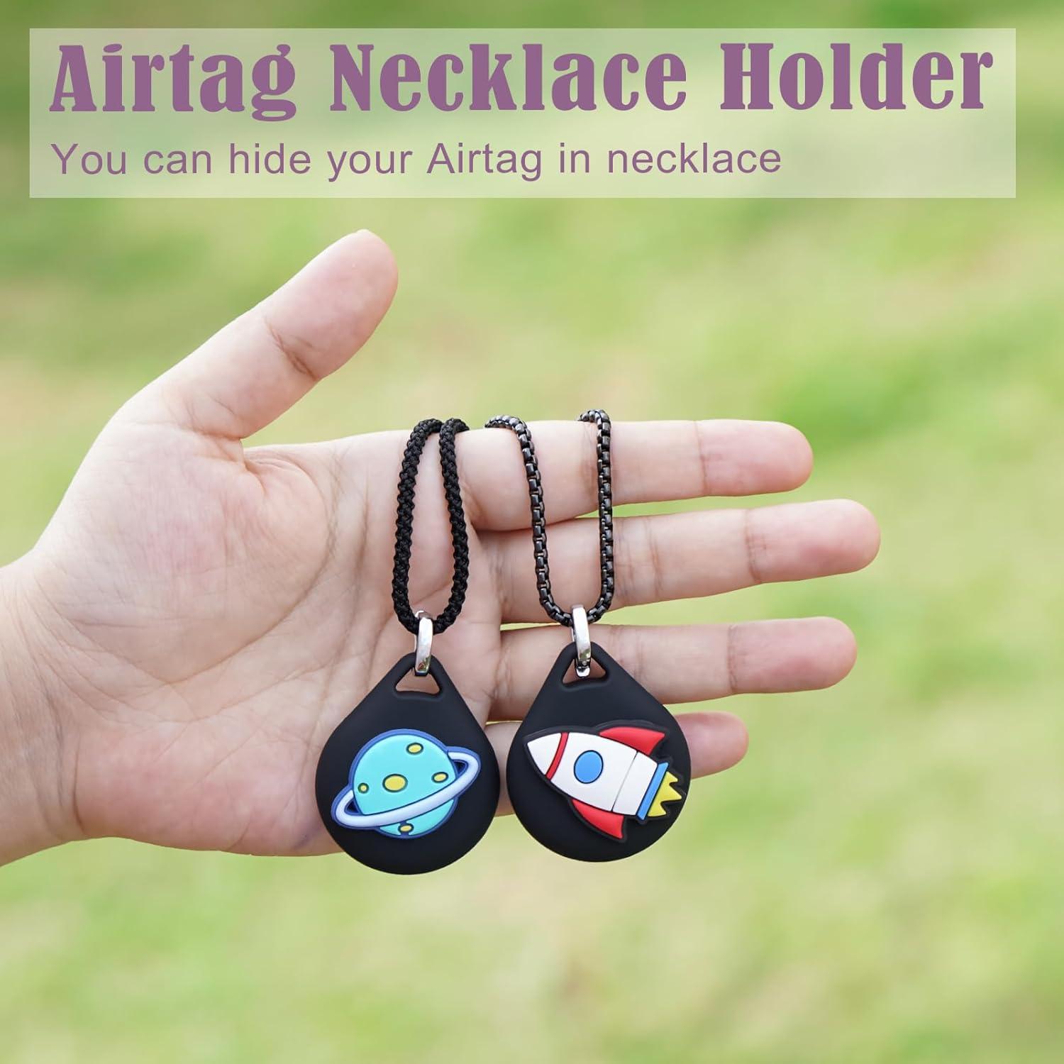 Soporte de Collar para Airtag XEEWEN - 2 Piezas Niños