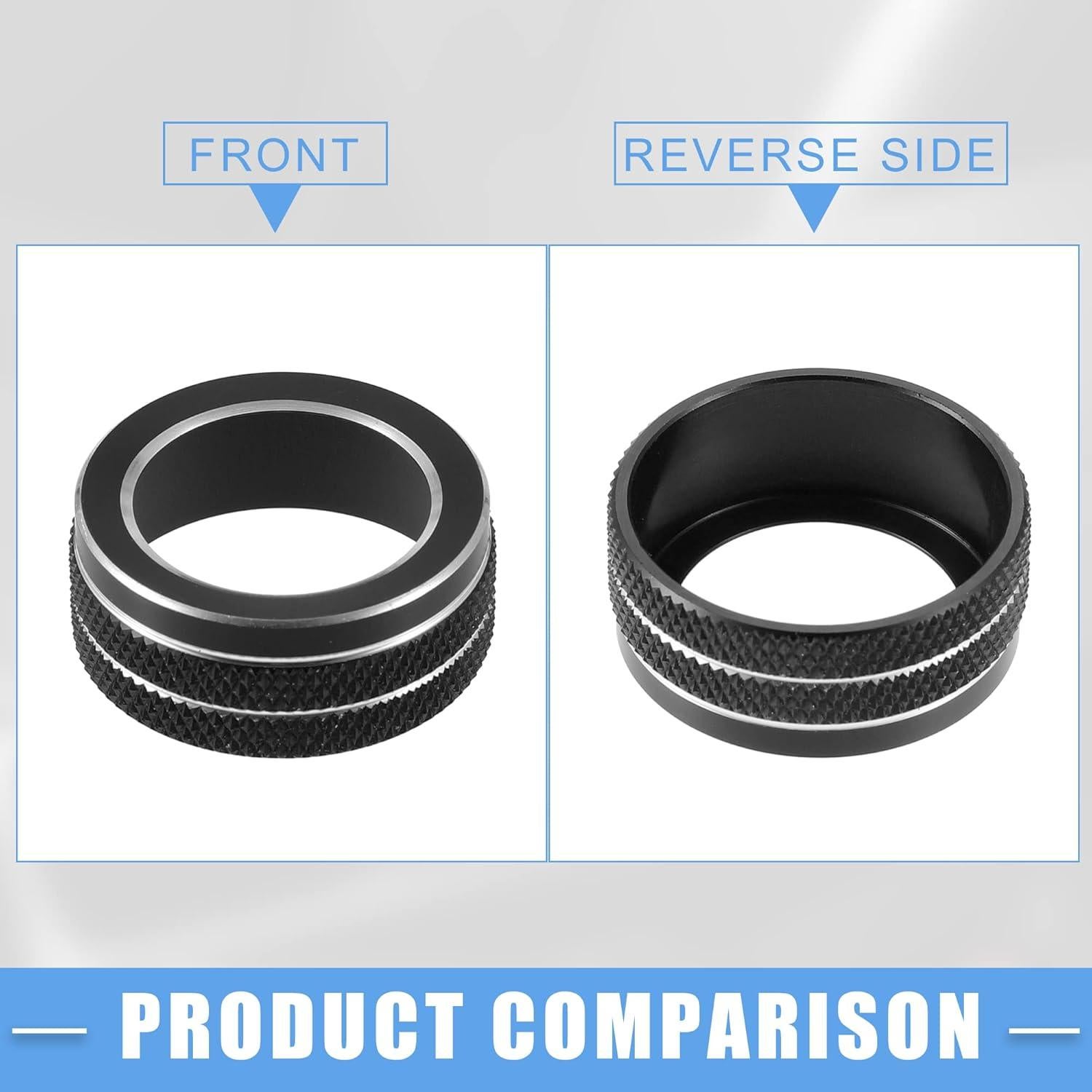 Cubierta de Botón de Aire Acondicionado A ABSOPRO para Toyota Corolla 2020-2022 (Juego de 2)