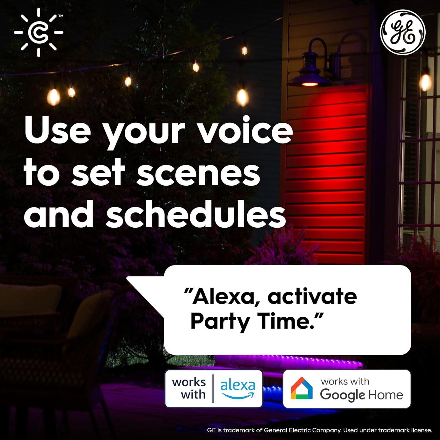 Bombilla LED PAR38 Cync Inteligente RGBW - Paquete de 2