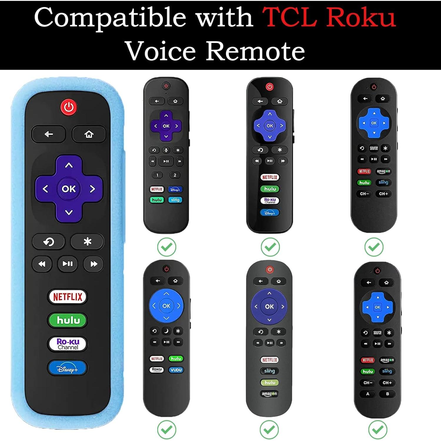 Funda Protectora de Silicona Gavyqier para Control Remoto Roku