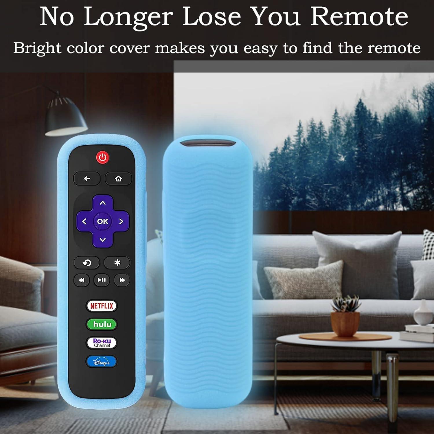 Funda Protectora de Silicona Gavyqier para Control Remoto Roku