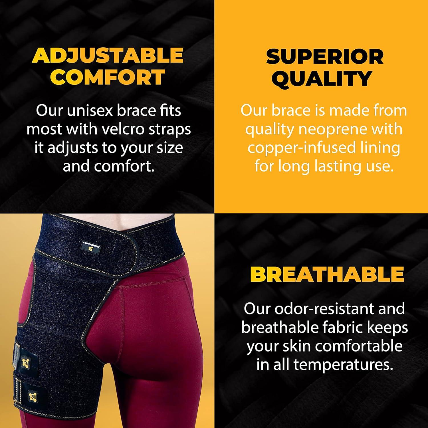 Faja de Cobre CopperJoint para Cadera y Muslo - Soporte