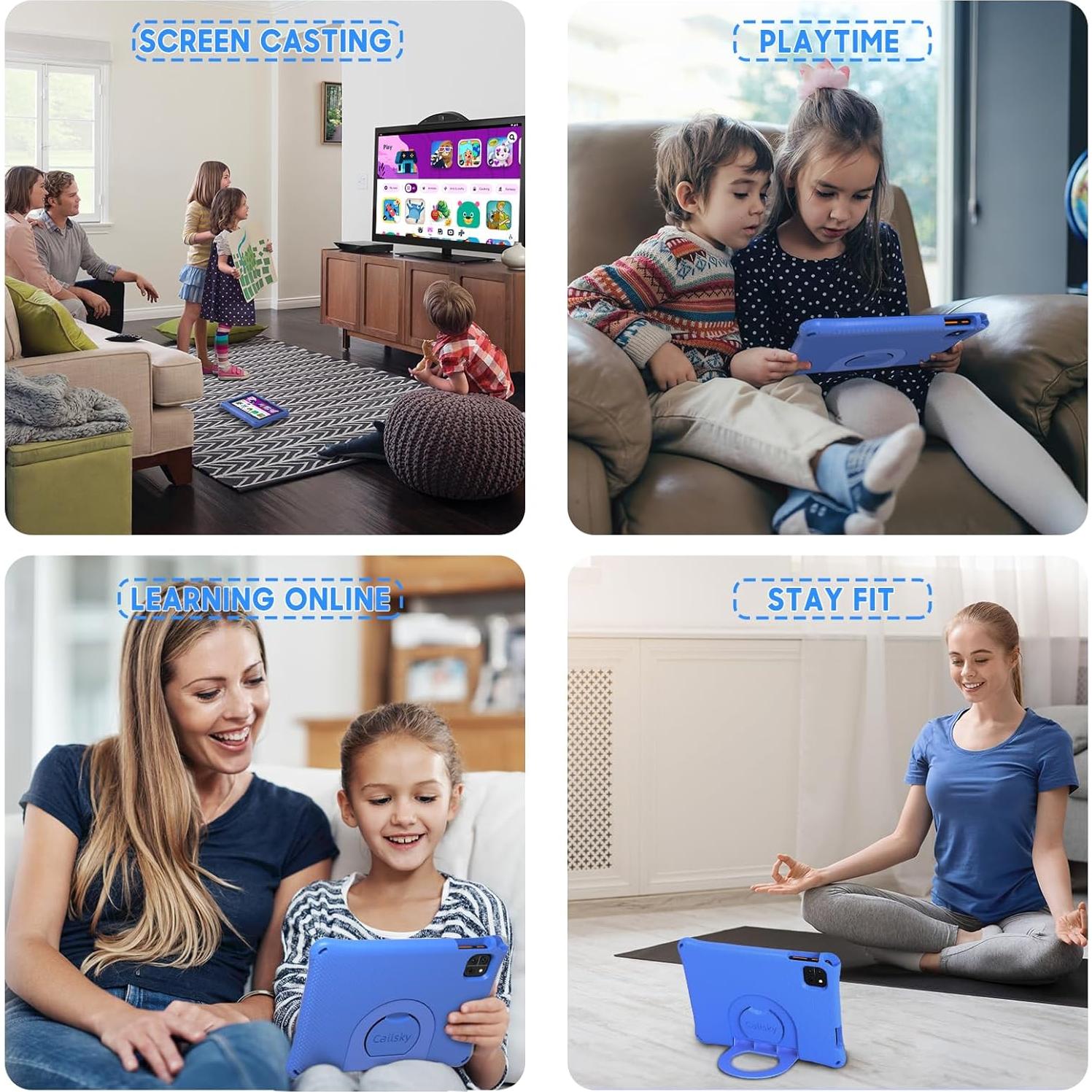 Tableta para Niños Callsky-Kids Cpad 10, 10.1" Android 15