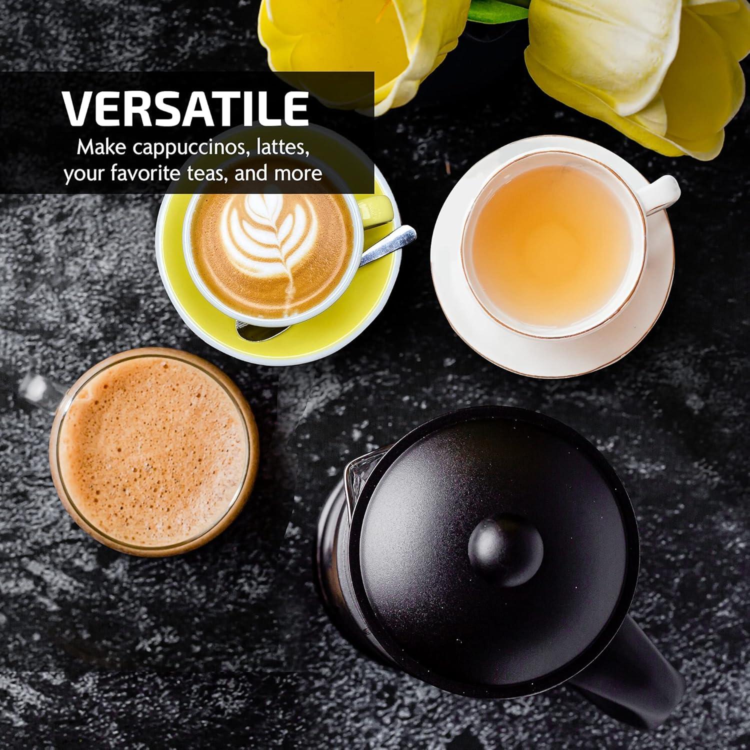 Cafetera Prensa Francesa OVENTE 1 Litro Vidrio Borosilicato