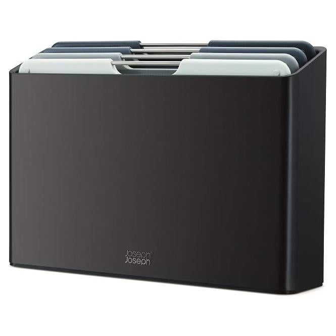 Conjunto de 4 Tablas de Cortar Joseph Joseph con Estuche Grafito