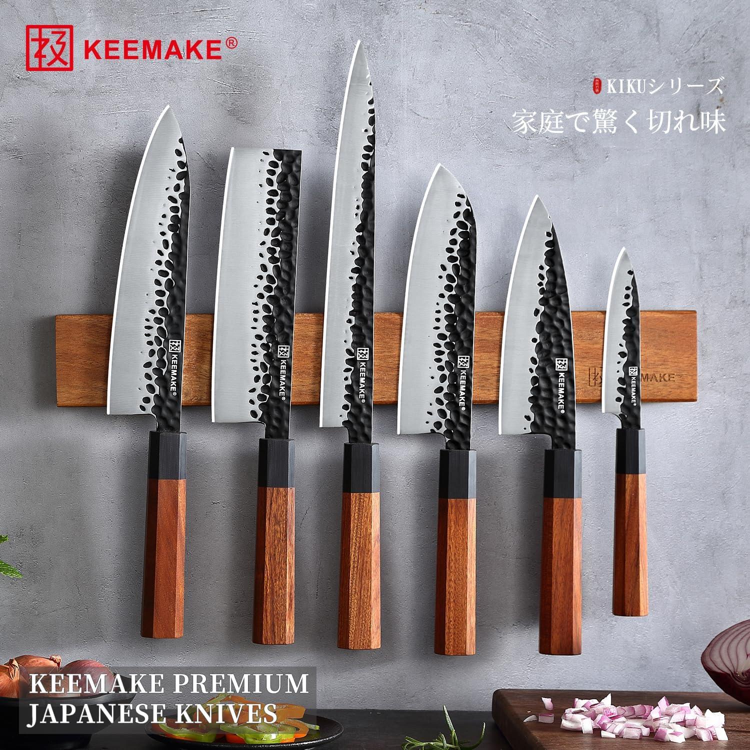 Cuchillo de Chef Gyuto KEEMAKE 20.32 cm Acero Alto Carbono