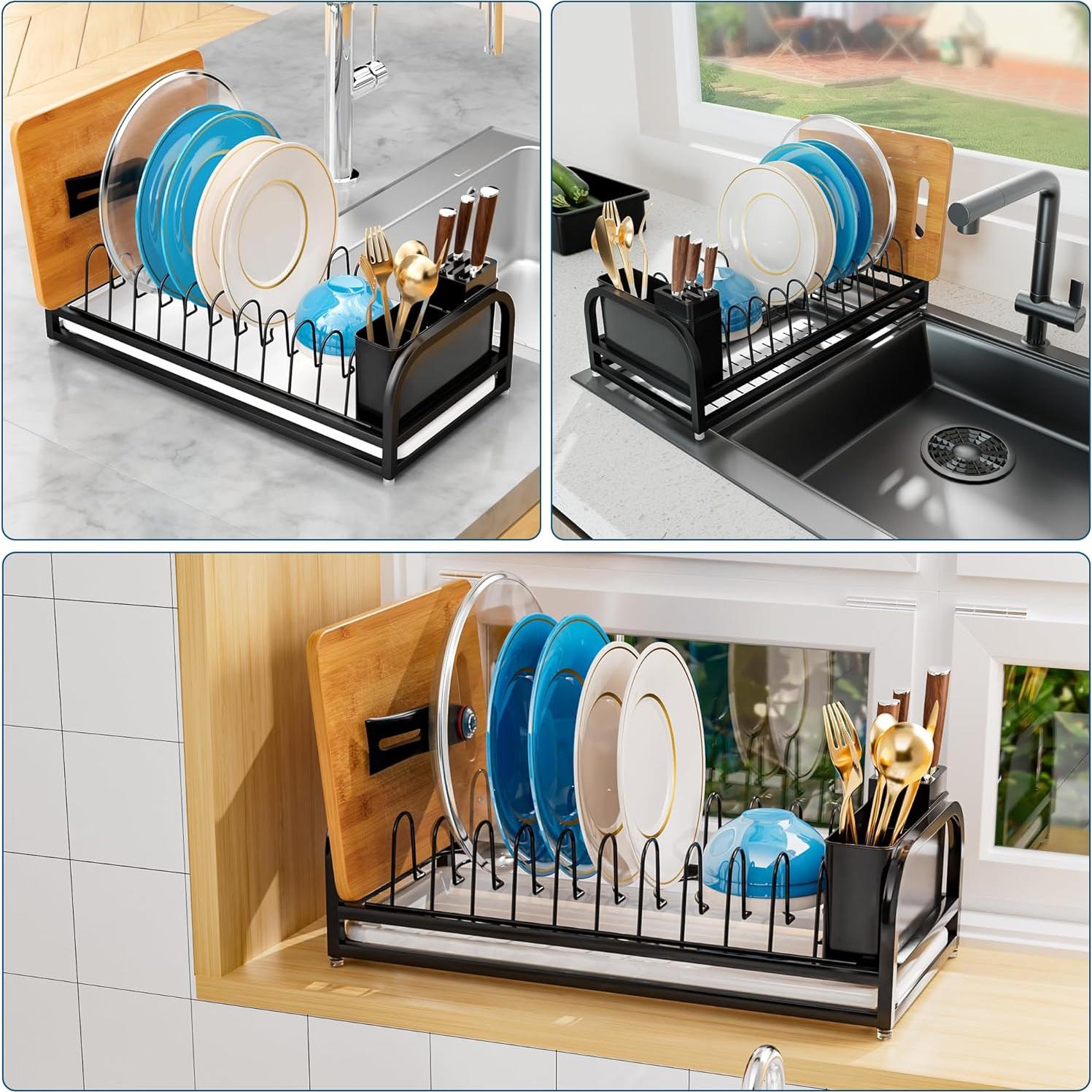 Escurridor de Platos Pequeño YEYPOP de Acero Inoxidable 304