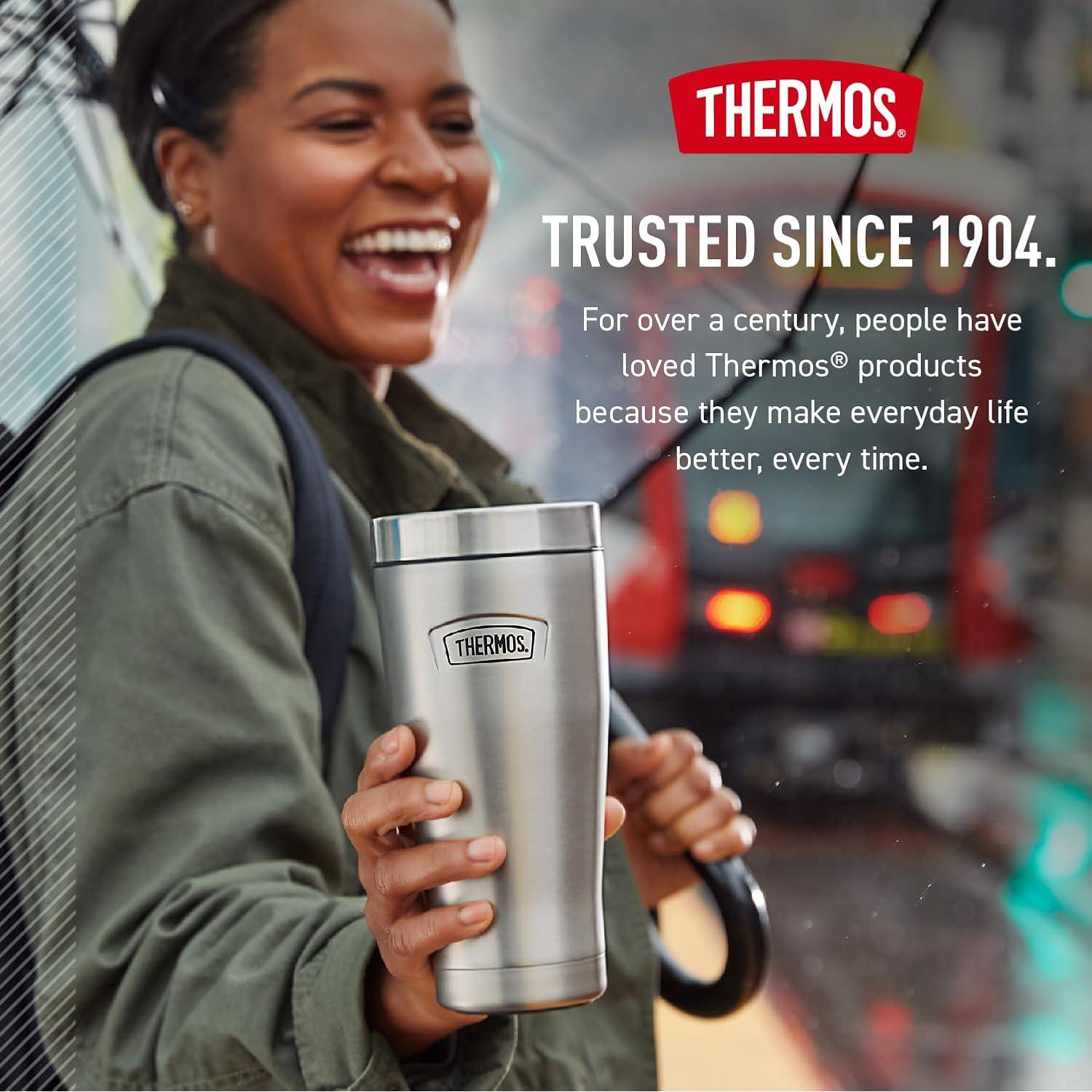 Vaso Aislado THERMOS Serie Icon Acero Inoxidable 0.47 L Glaciar