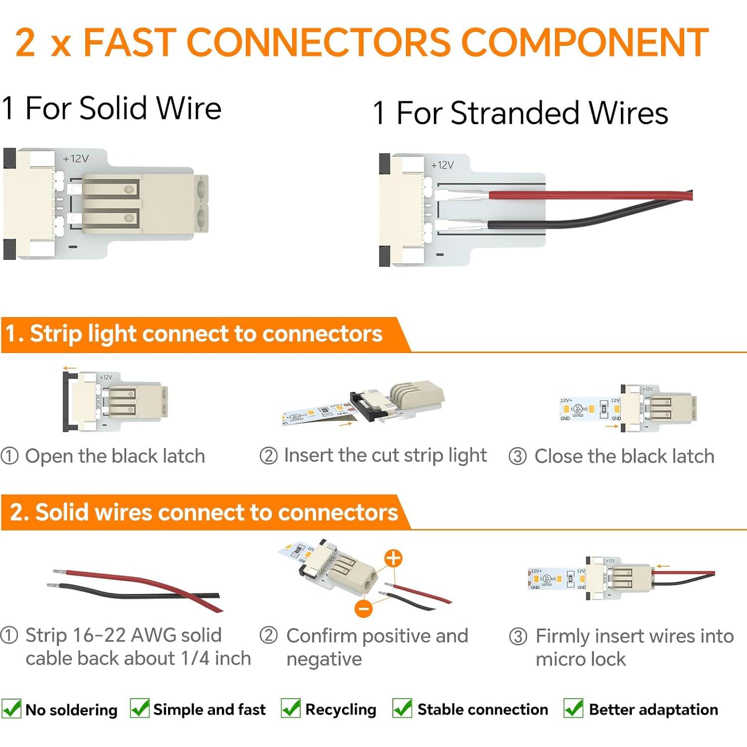 Tira de Luz LED Flexible Obeaming 5m 600 LEDs 2000 Lúmenes 3000K