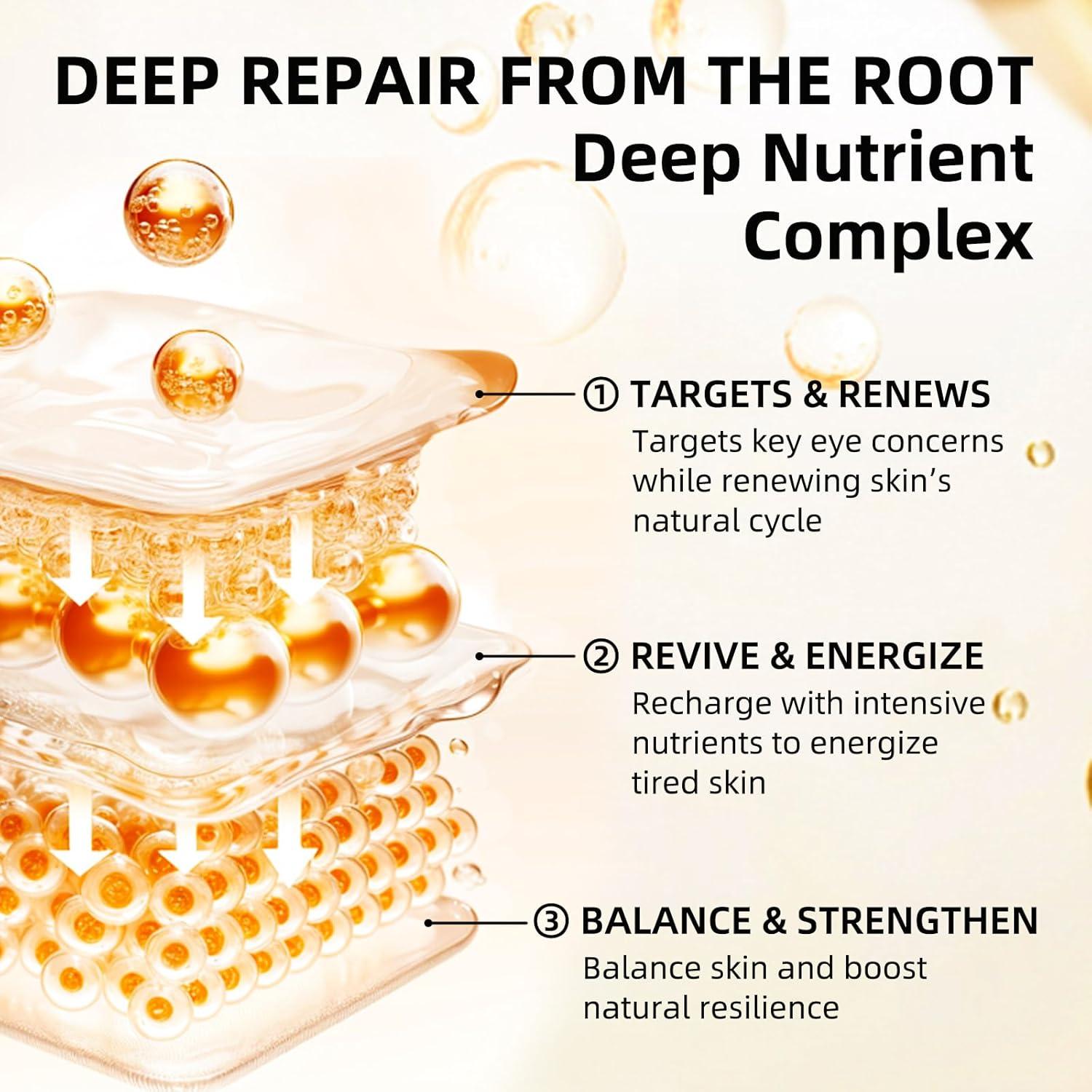 Parches para Ojos Aeryea con Vitamina C y Cafeína - 30 Pares