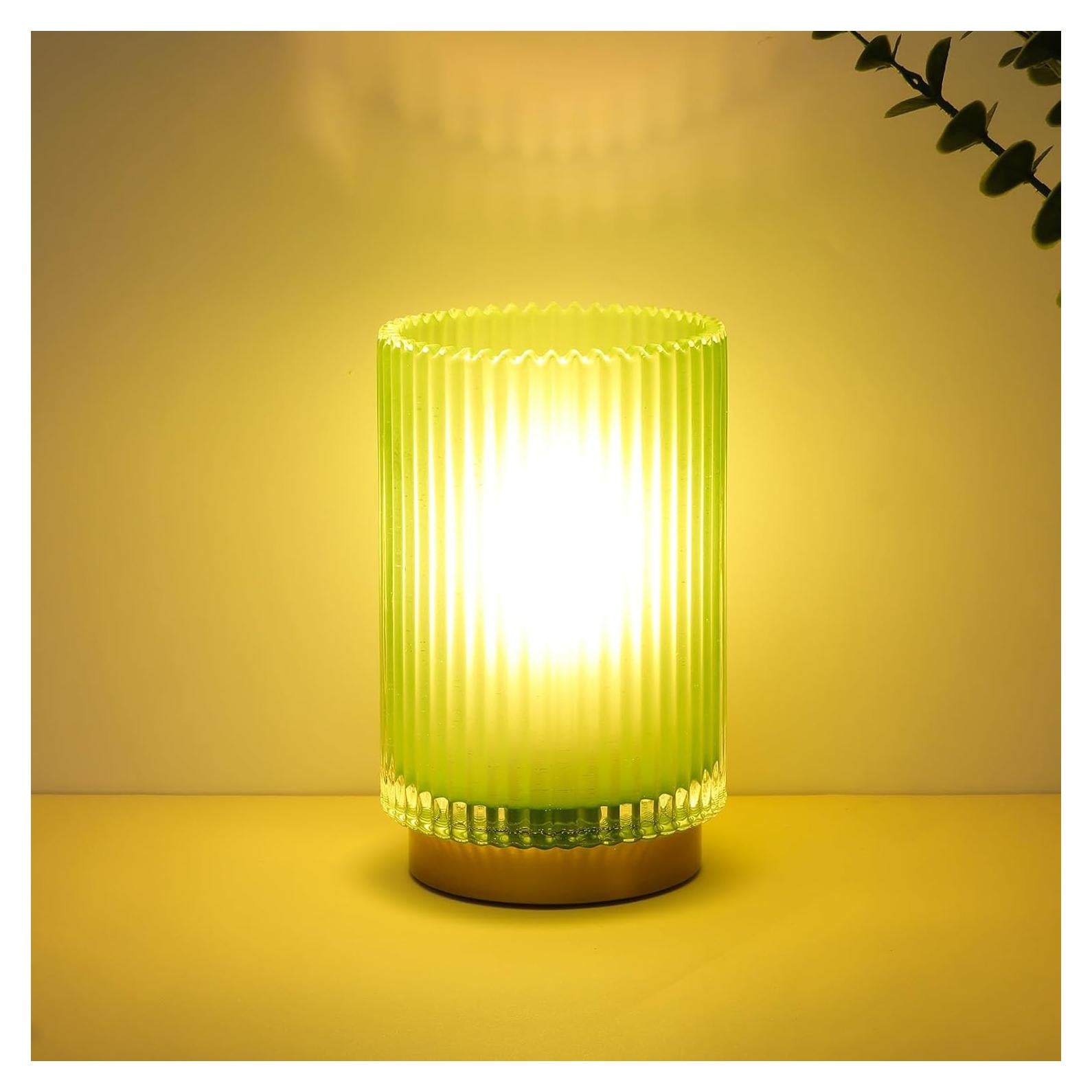 Lámpara de Mesa Inalámbrica Mirasium TL-001 Verde Mate LED