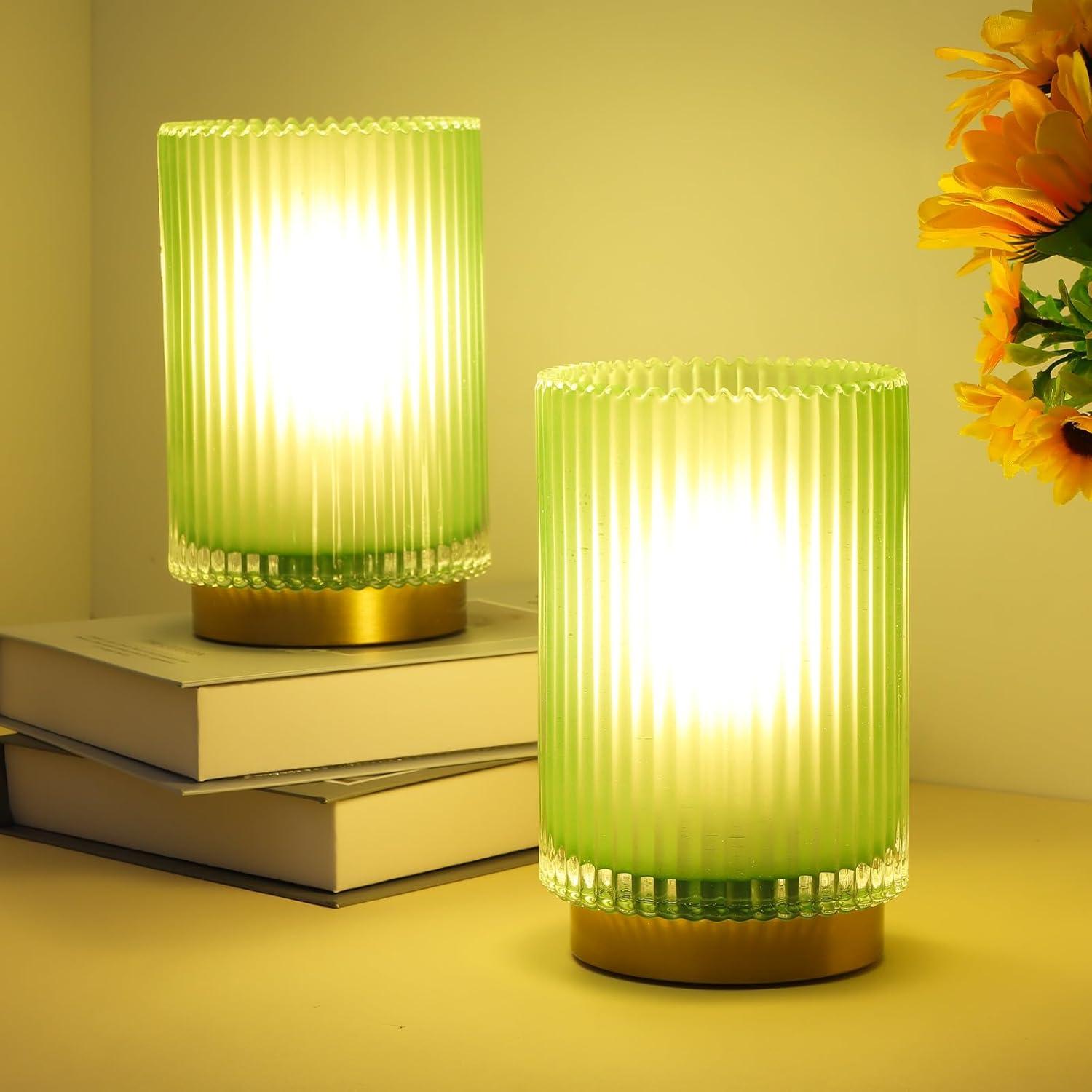 Lámpara de Mesa Inalámbrica Mirasium TL-001 Verde Mate LED