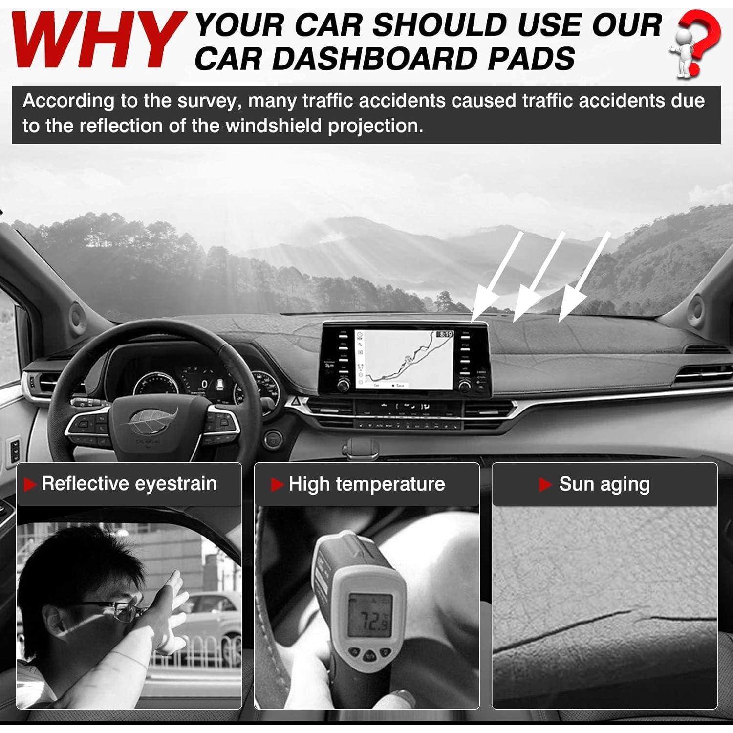 Cubierta de tablero Autorder para Toyota Sienna 2021-2024