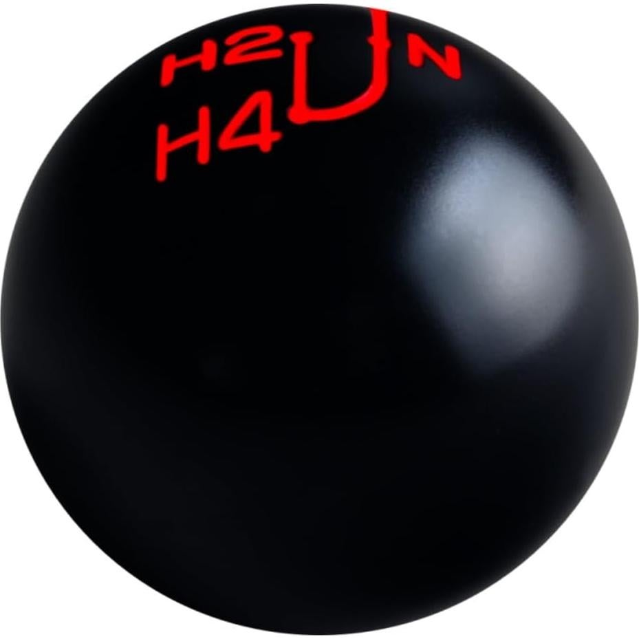 Perilla de Cambio 4x4 DEWHEL Negra con Incrustación Roja