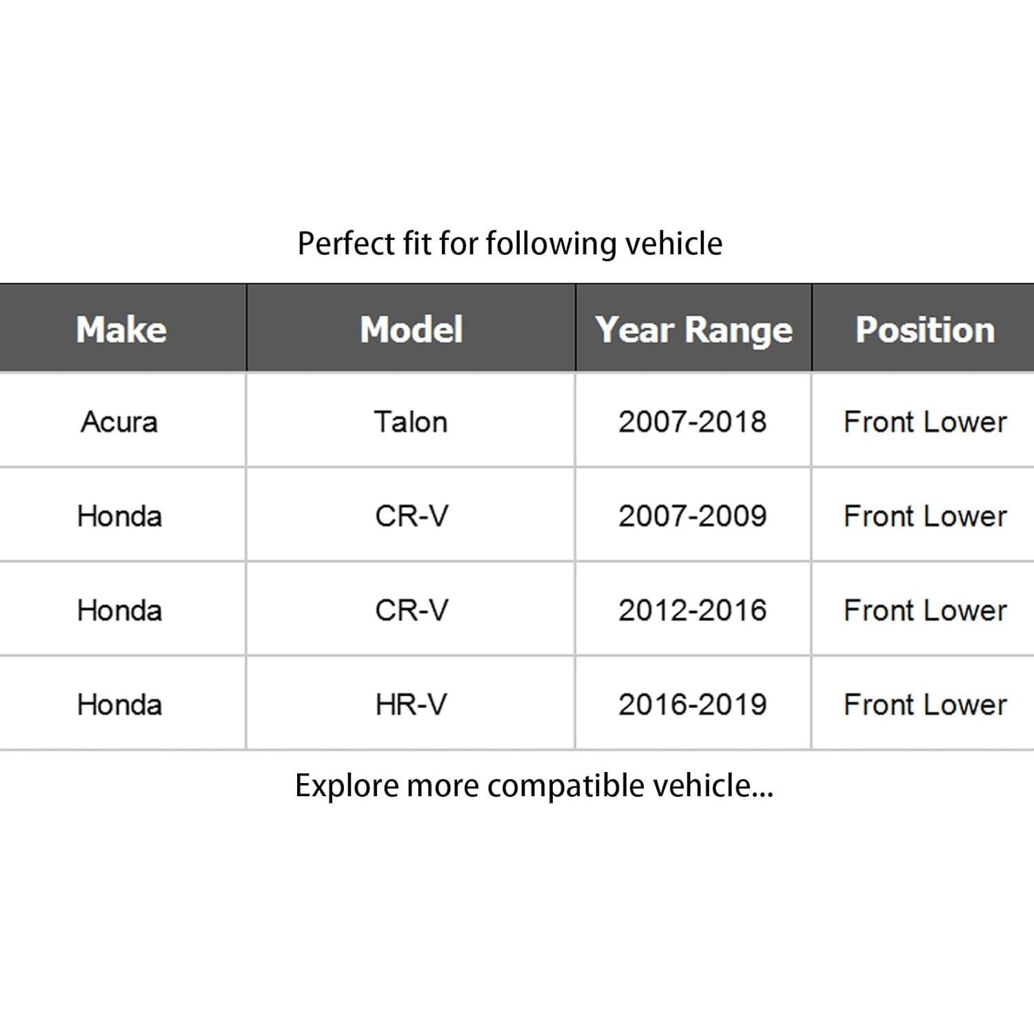 Juntas de Bola Inferiores Delanteras KDSA K500103 para Acura RDX y Honda