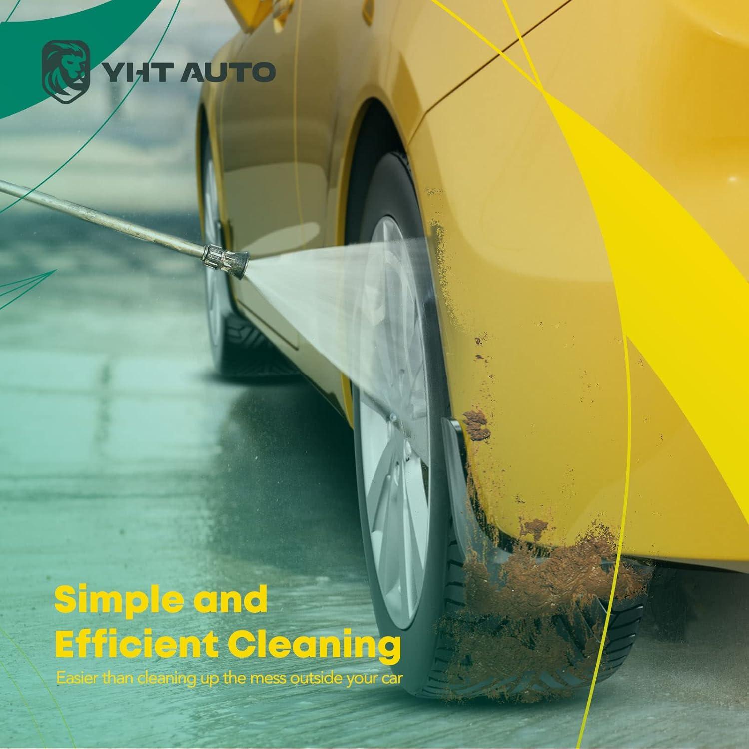 Guardabarros YHTAUTO para Toyota Corolla 1993-1997 Sedán - Juego de 4 Piezas