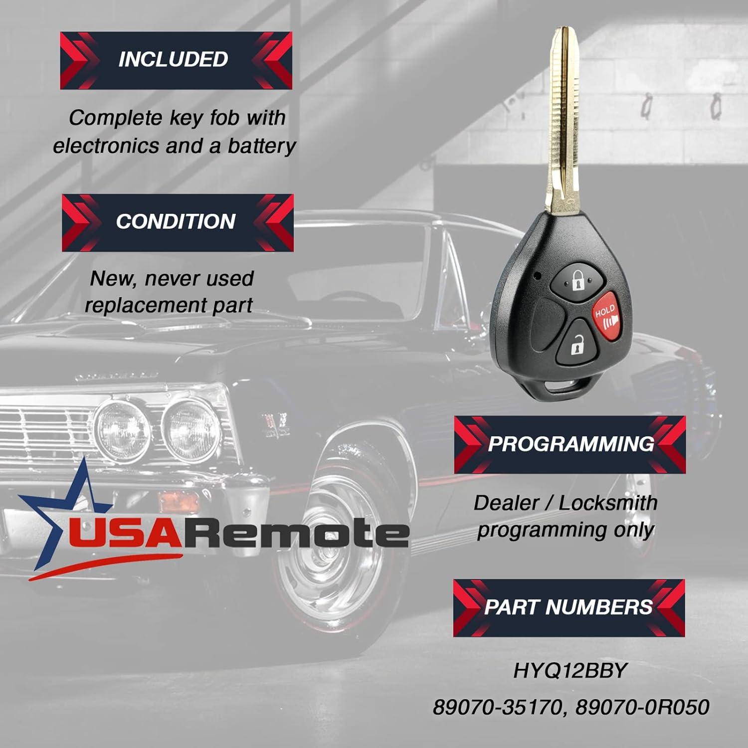 Control Remoto Toyota 4Runner/Rav4/Yaris 2010-2016 USARemote