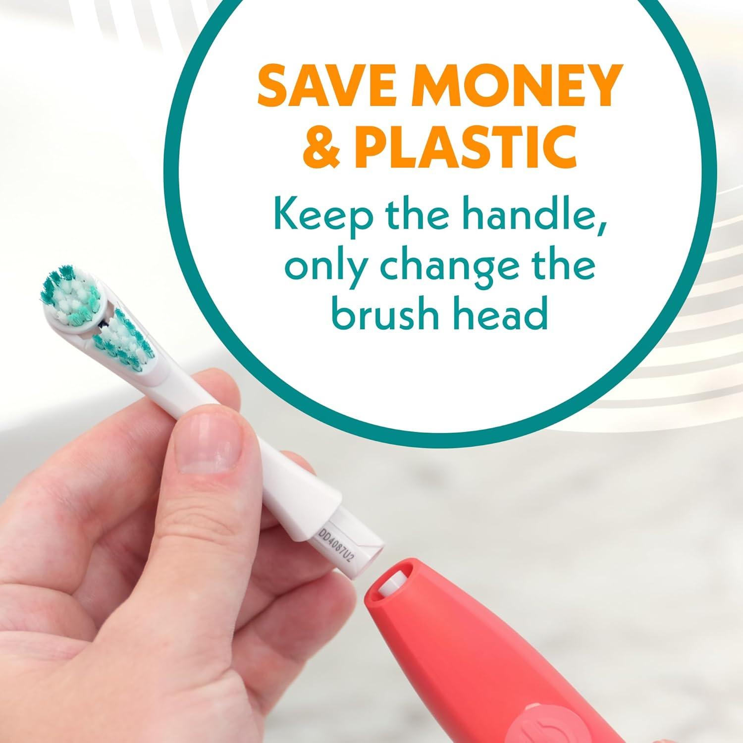 Cepillo de Dientes Eléctrico Spinbrush PRO Blanqueador Coral