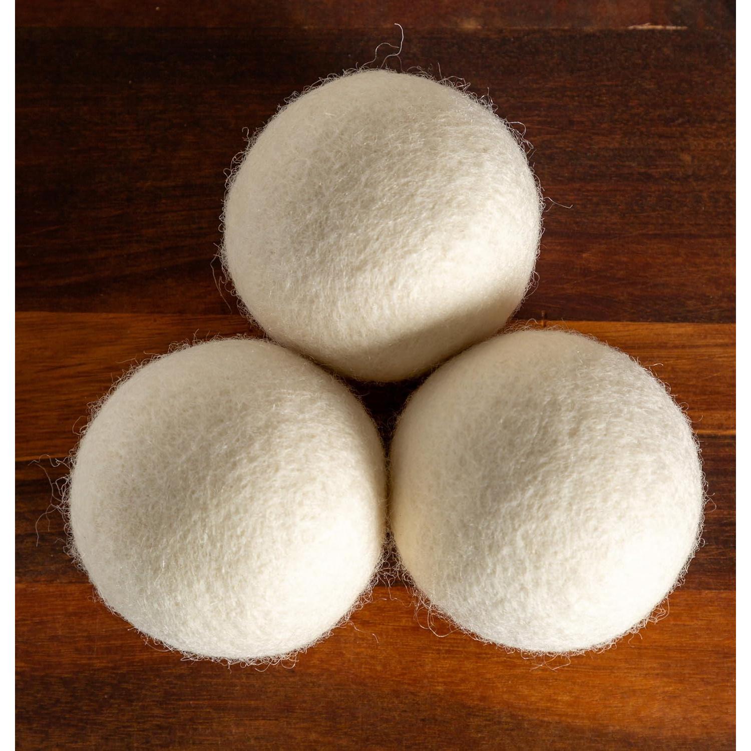 Bolas de Secadora de Lana GE Appliances XL 100% Natural - 3 Pzas