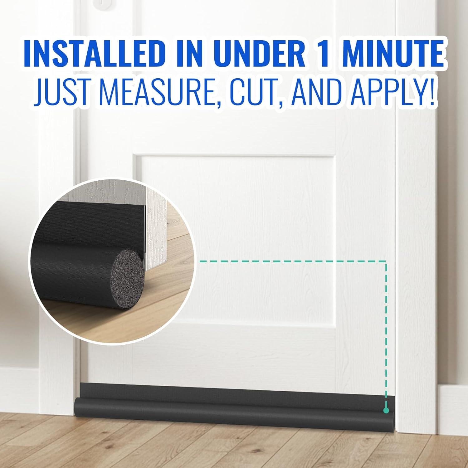 Detenedor de Corrientes de Aire OSAMEDA 91.44 cm Negro