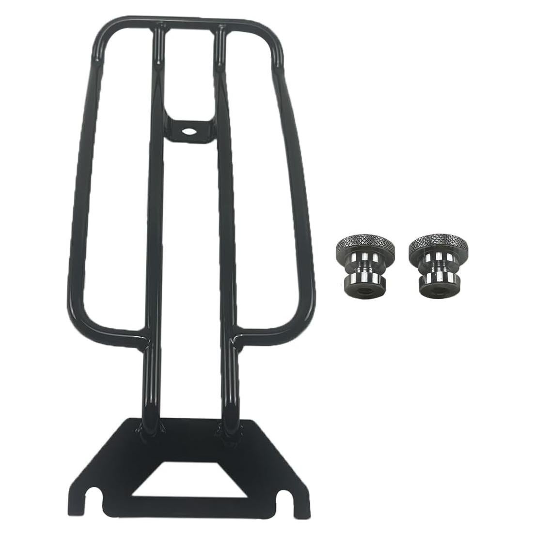 Soporte de Equipaje WLZW para Motocicleta Negro 1.15 kg