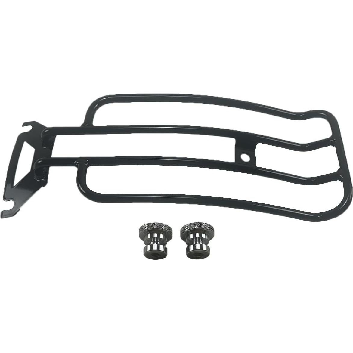 Soporte de Equipaje WLZW para Motocicleta Negro 1.15 kg