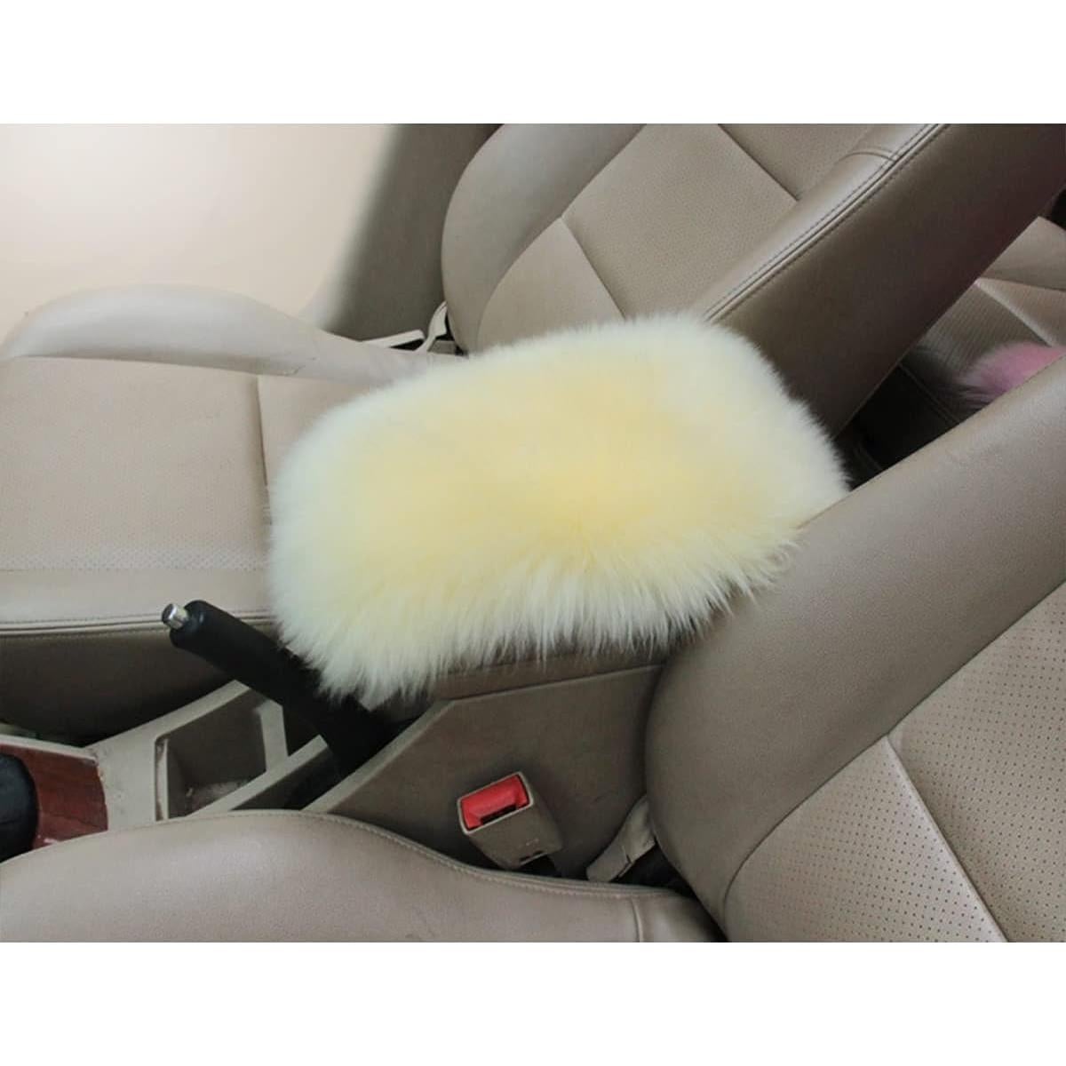 Funda de Cojín para Consola Central 8sanlione Beige 29x19cm