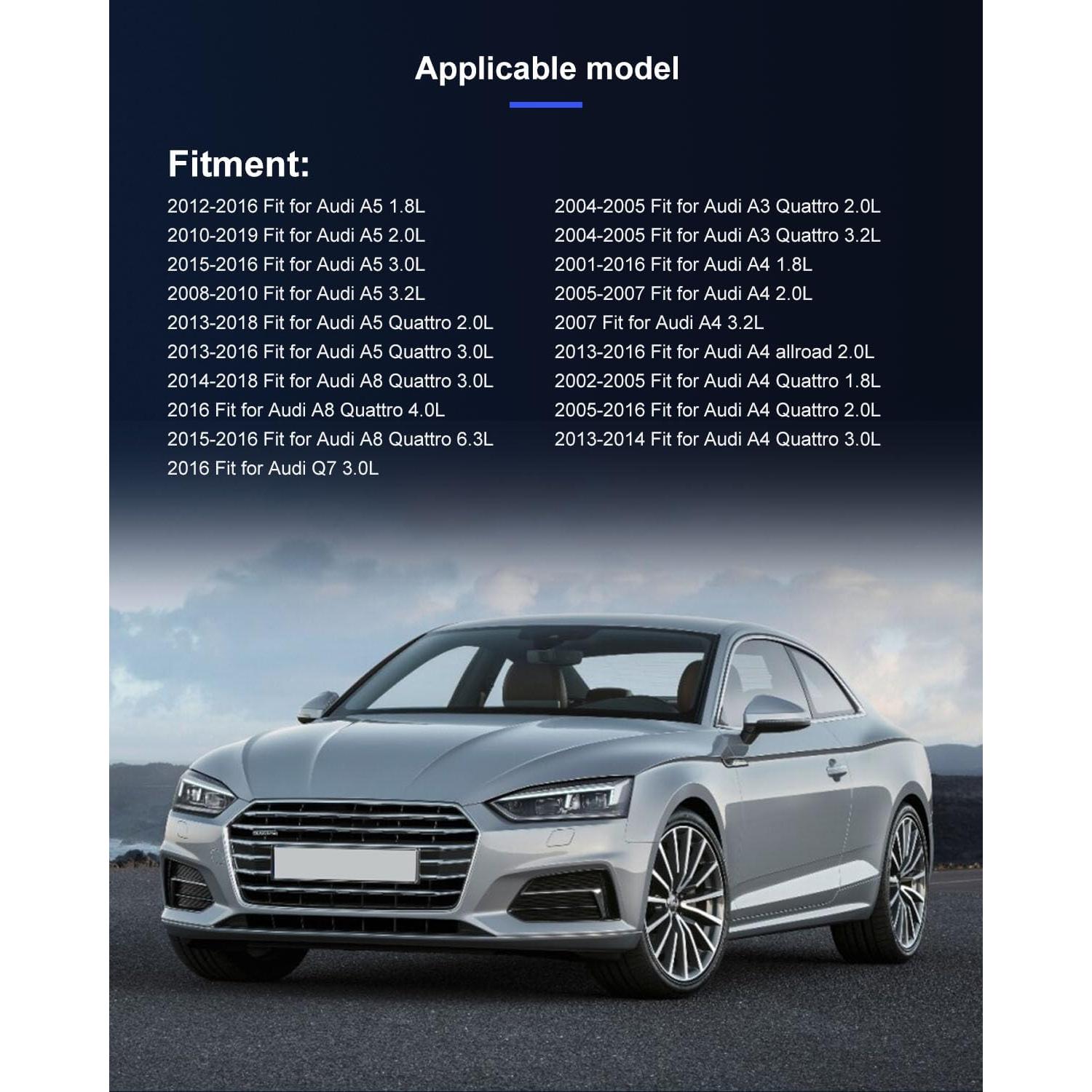 Compresor de A/C ECCPP con Embrague para Audi 2005-2018