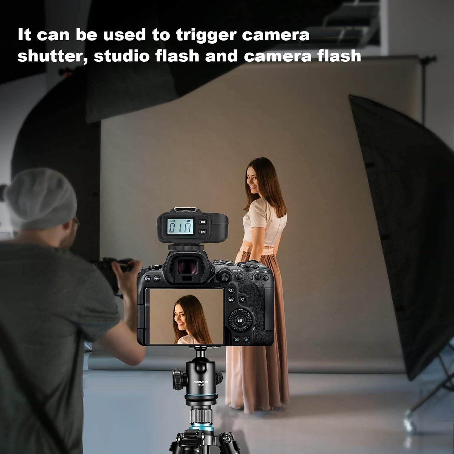 Receptor Inalámbrico Godox X1R-C E-TTL para Canon 1/8000s