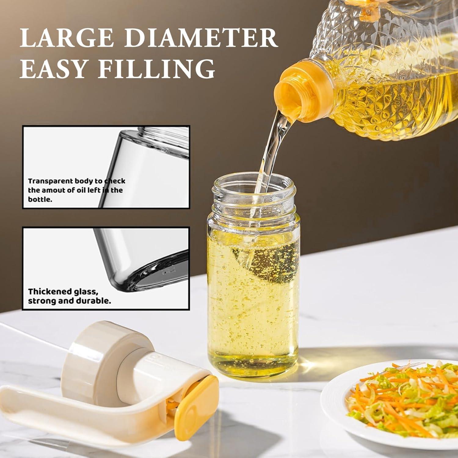 Botella de Spray de Aceite de Oliva Setron 250ml Vidrio