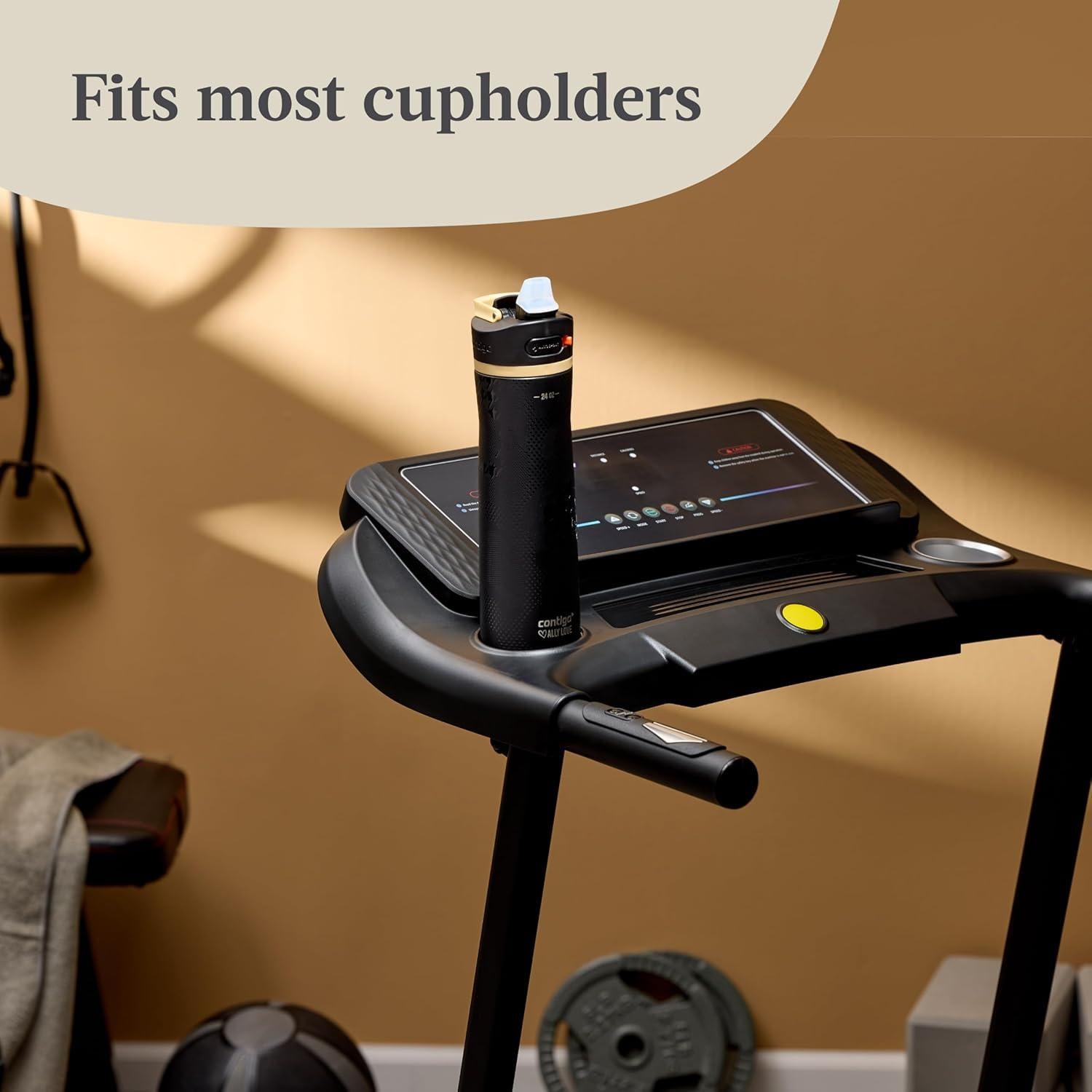 Botella de Agua Contigo Ashland 24oz Acero Inoxidable Regaliz