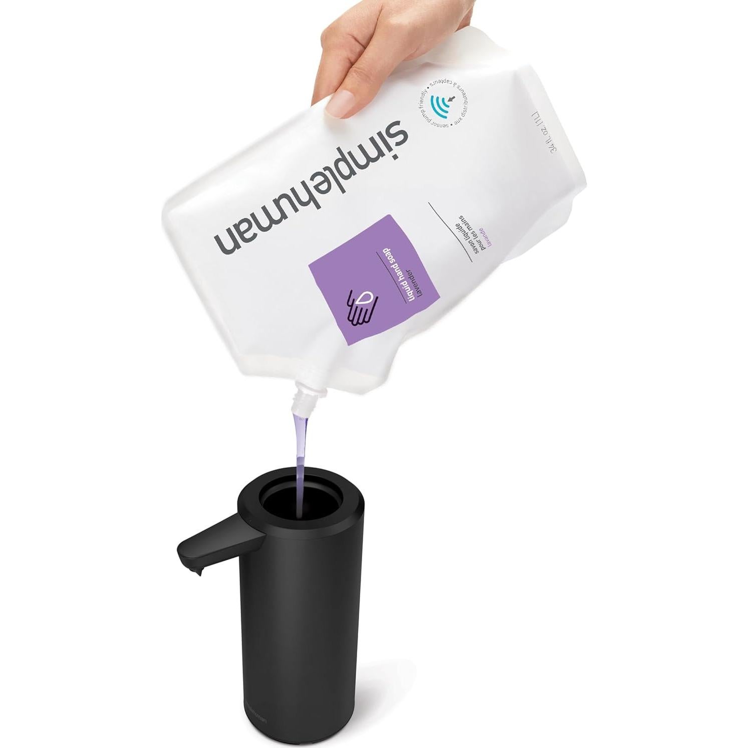 Dispensador Automático de Jabón simplehuman 266 ml Negro Mate