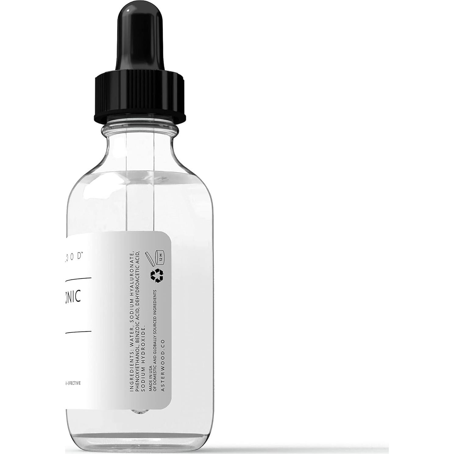 Suero de Ácido Hialurónico Asterwood 29.57 ml - Hidratante Antienvejecimiento