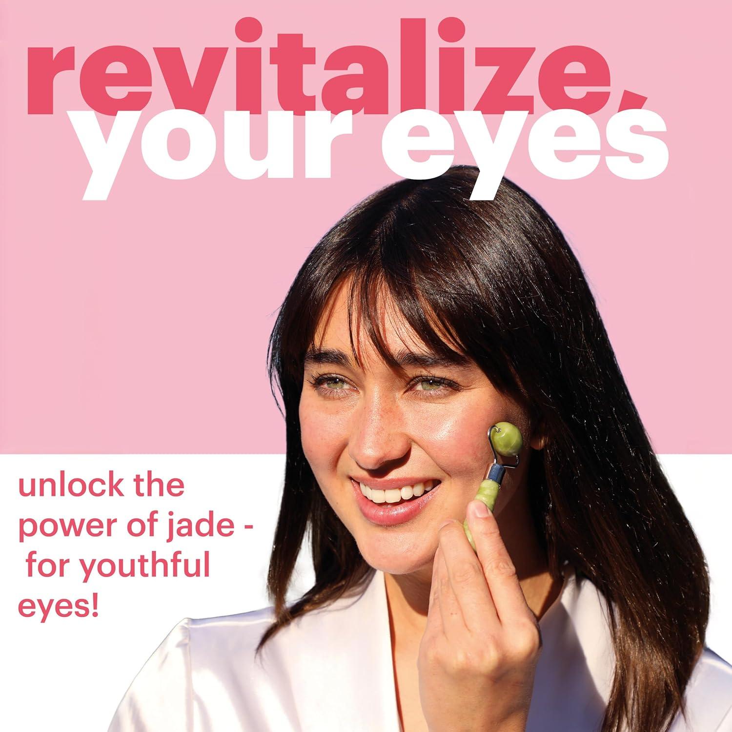 Mini Rodillo de Jade para Ojos Afterspa - Cuidado Facial Vegano