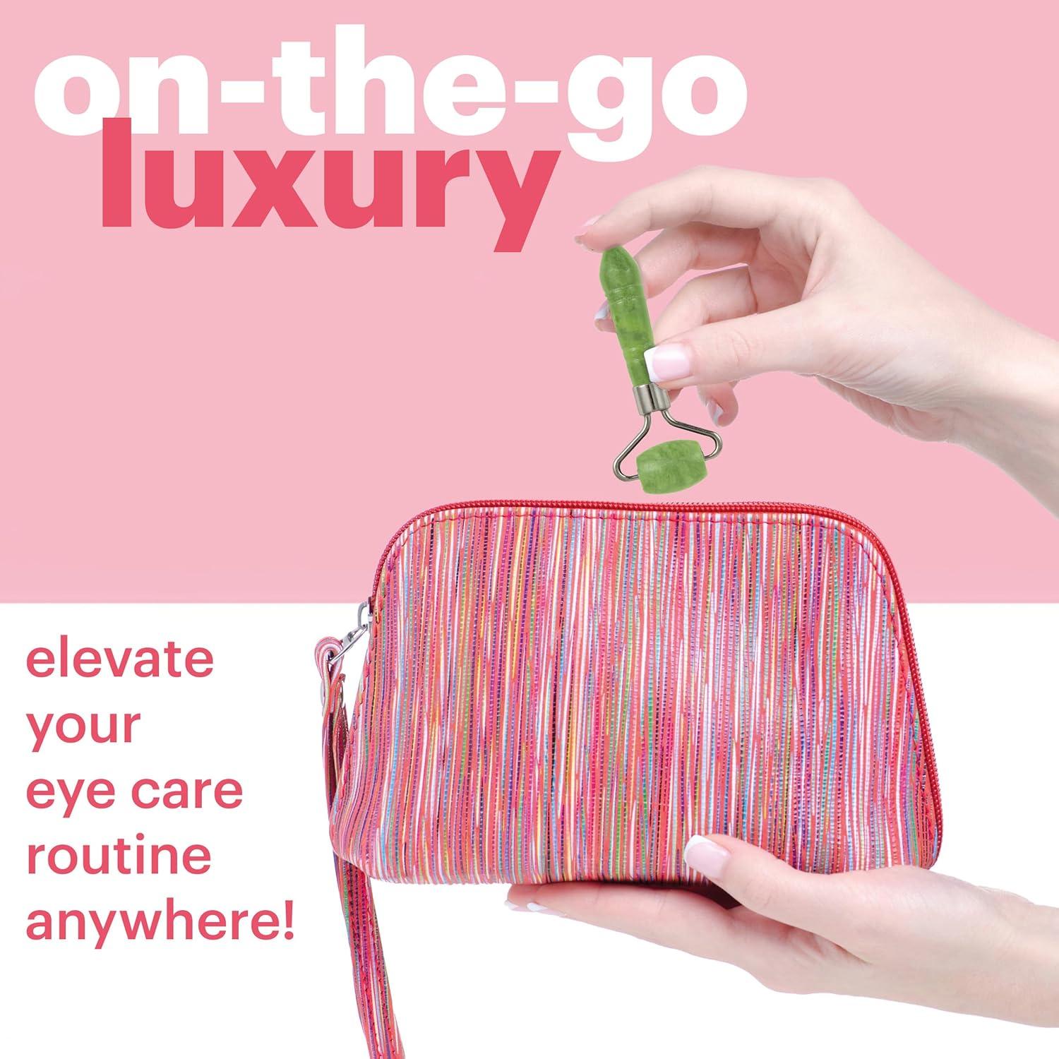 Mini Rodillo de Jade para Ojos Afterspa - Cuidado Facial Vegano